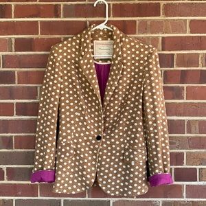 Anthropologie sweater blazer